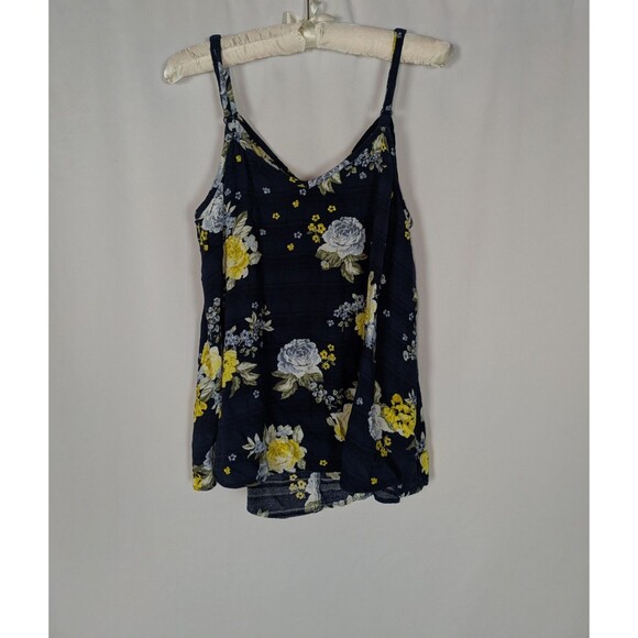 Torrid Tank Top 1X Women's Floral Tie Neck Spaghetti Strap Lightweight Easy Wear - Picture 3 of 5